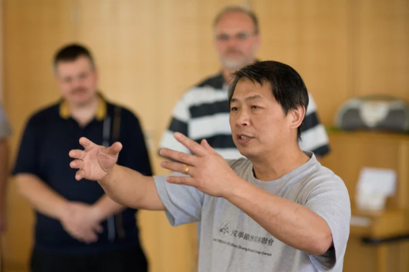 Master Lam teaching in Petersaurach